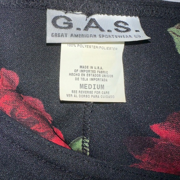 Vintage G.A.S. Floral Long Sleeveless Dress - Picture 4 of 4